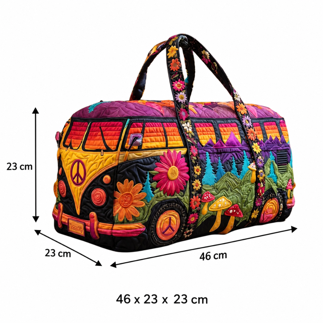 WILDVANA | QUILTED TRAVEL DUFFLE BAG