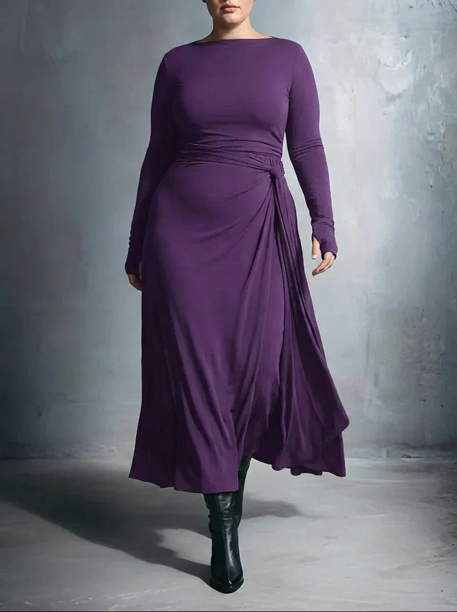 Naiara ❘ Maxi dress with side knot