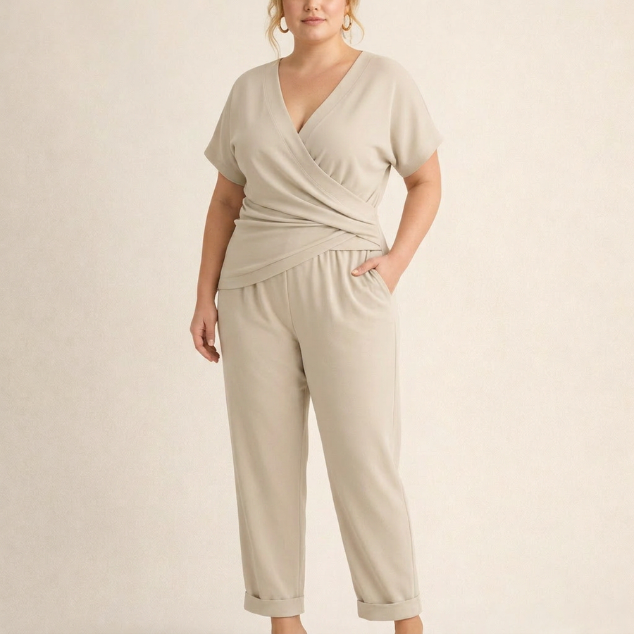 Magda | Elegant Wrap Jumpsuit