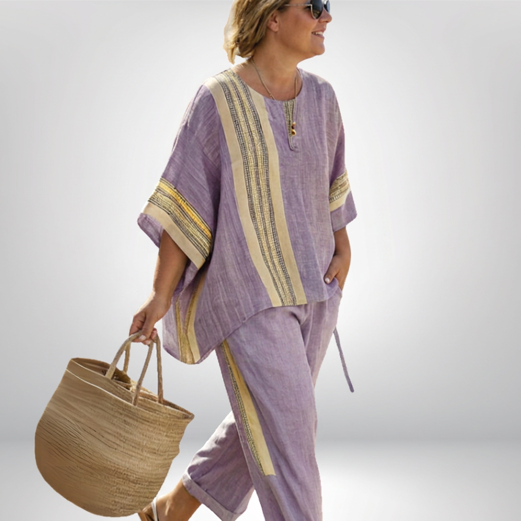 Daisy | Boho Striped Set