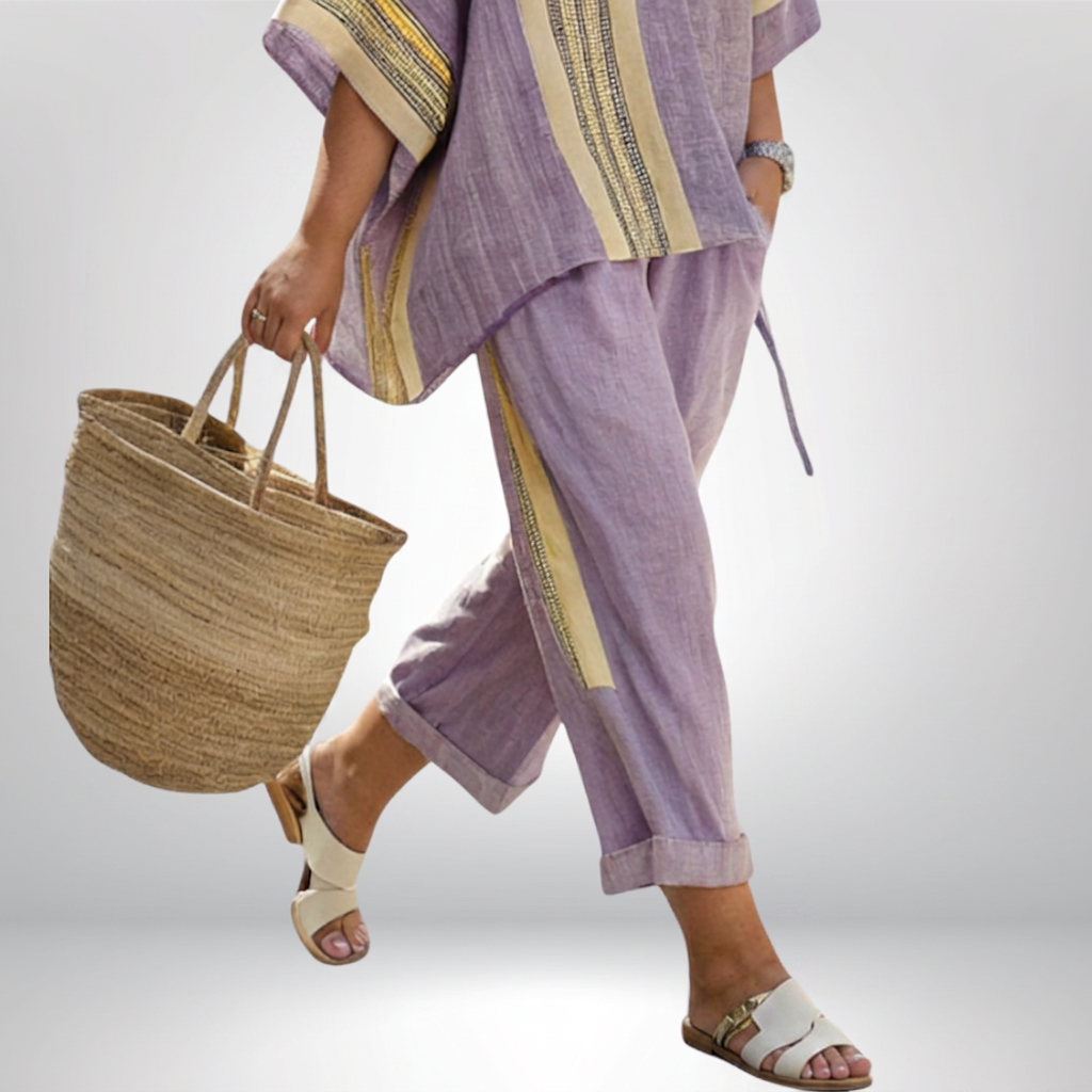 Daisy | Boho Striped Set