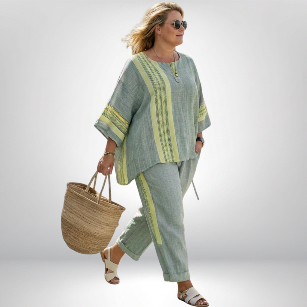 Daisy | Boho Striped Set