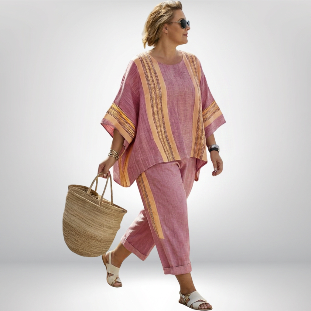 Daisy | Boho Striped Set
