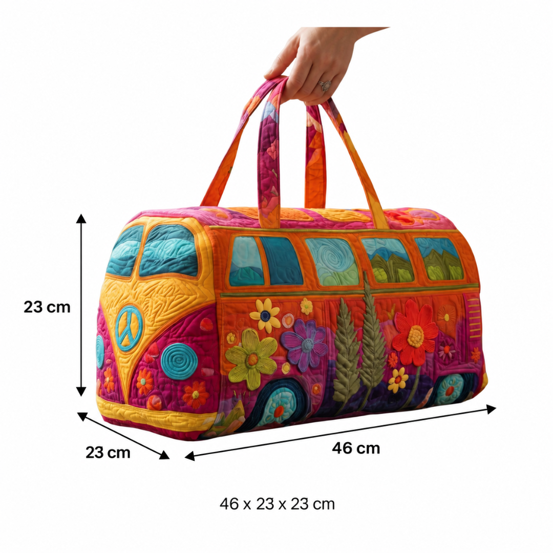 PETALVANA | QUILTED TRAVEL DUFFLE BAG