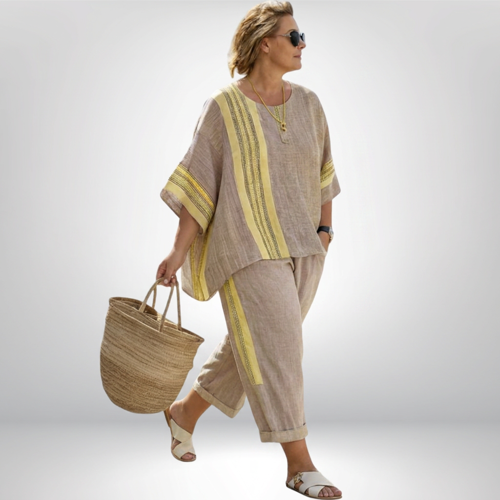 Daisy | Boho Striped Set