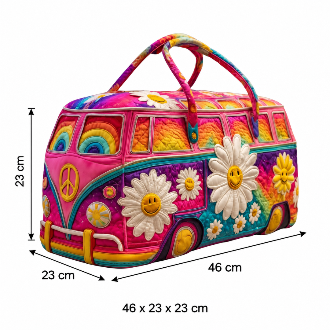 JOYVANA | QUILTED TRAVEL DUFFLE BAG