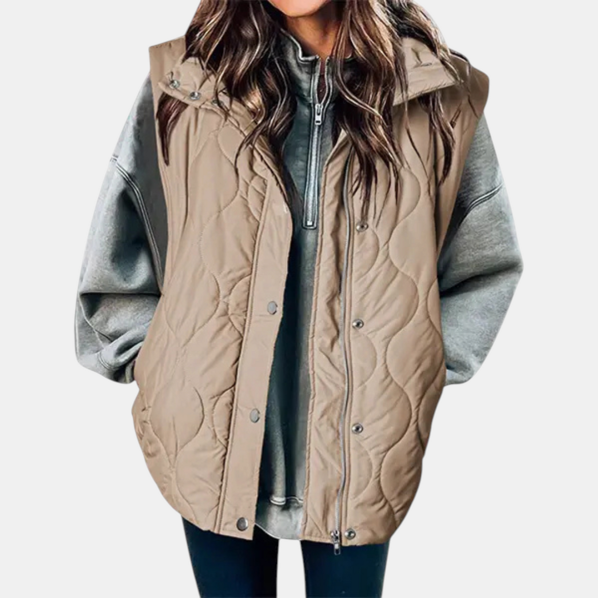 Women's Quilted Sleeveless Vest