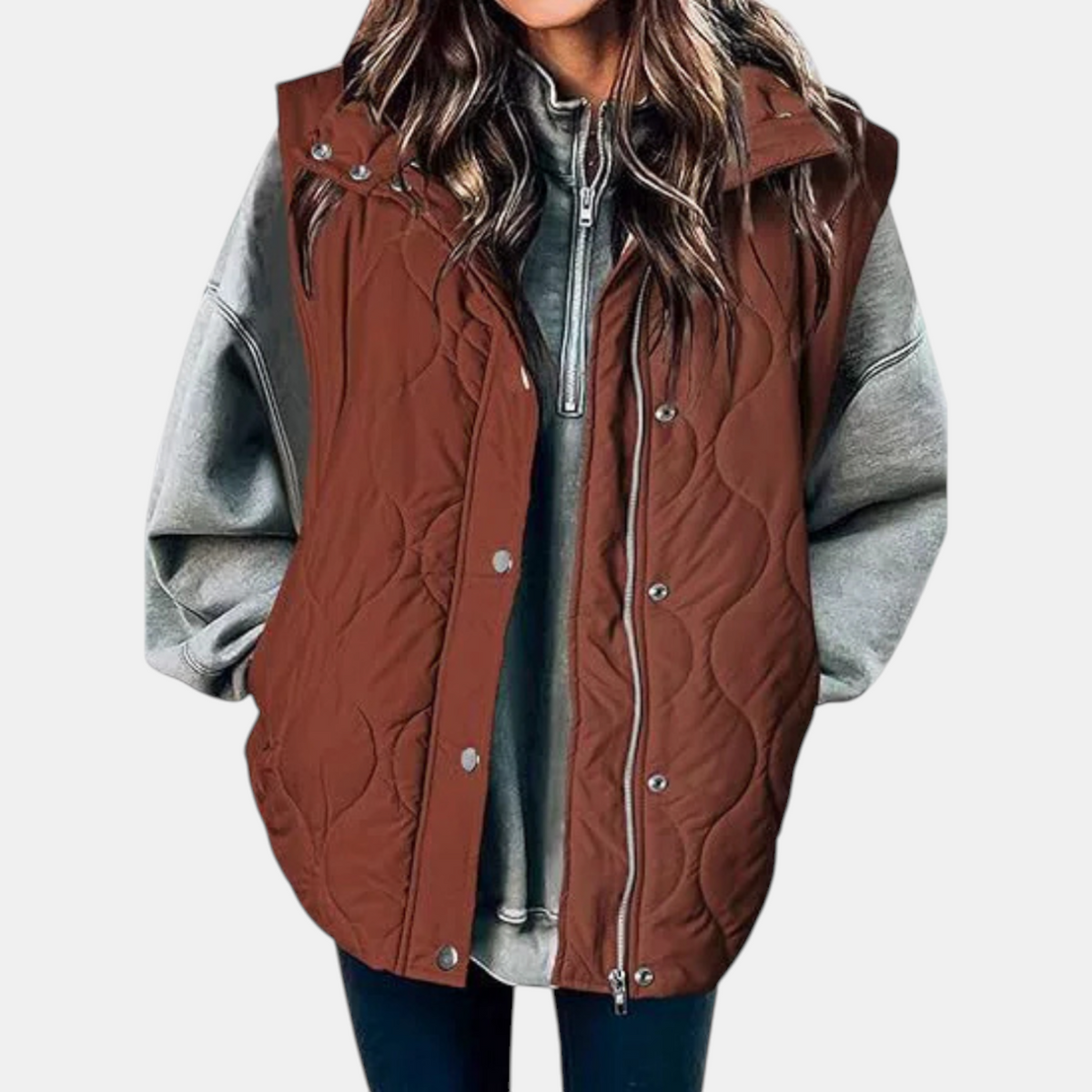 Women's Quilted Sleeveless Vest