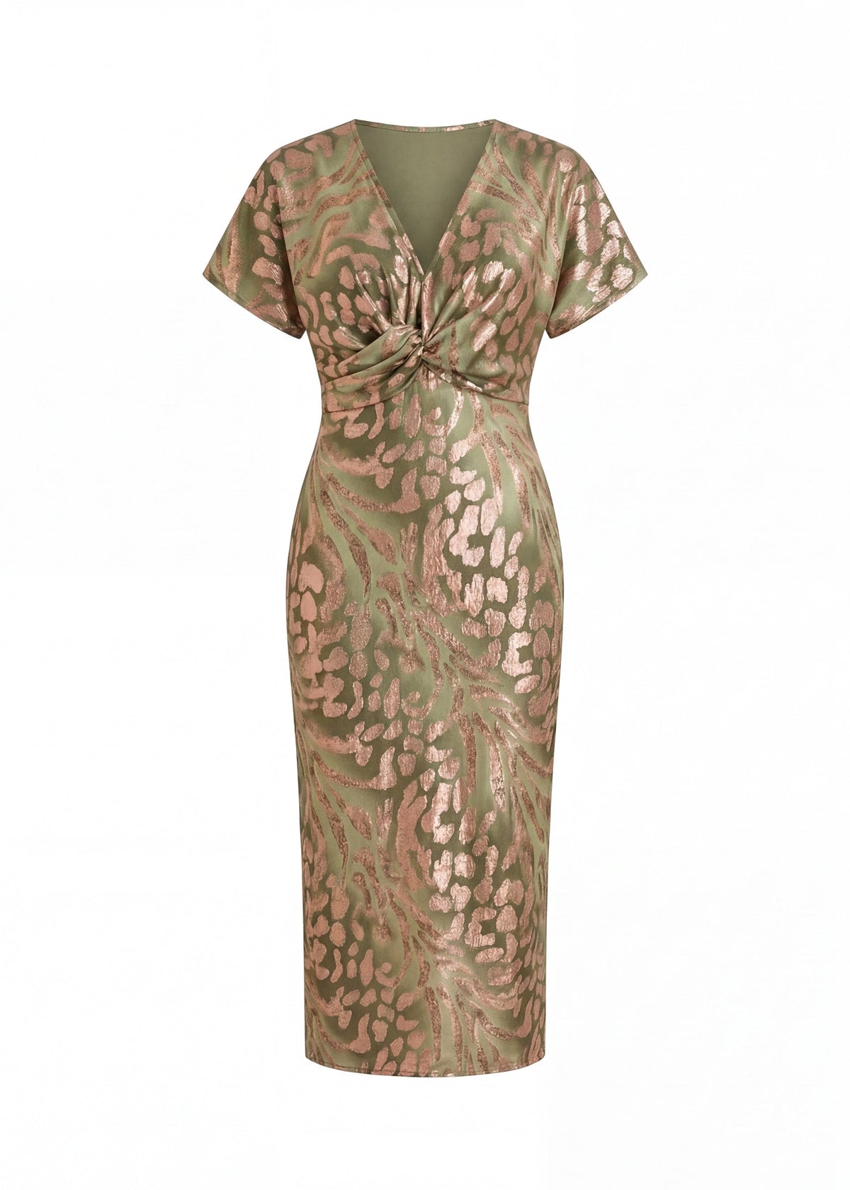 Copper Midi Dress | Women's Summer Dress