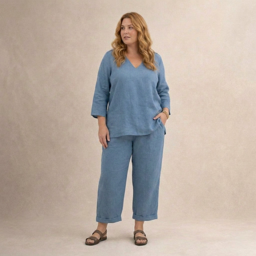 Marianne | Loose Linen Set
