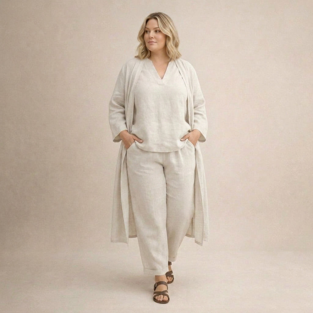 Marianne | Loose Linen Set