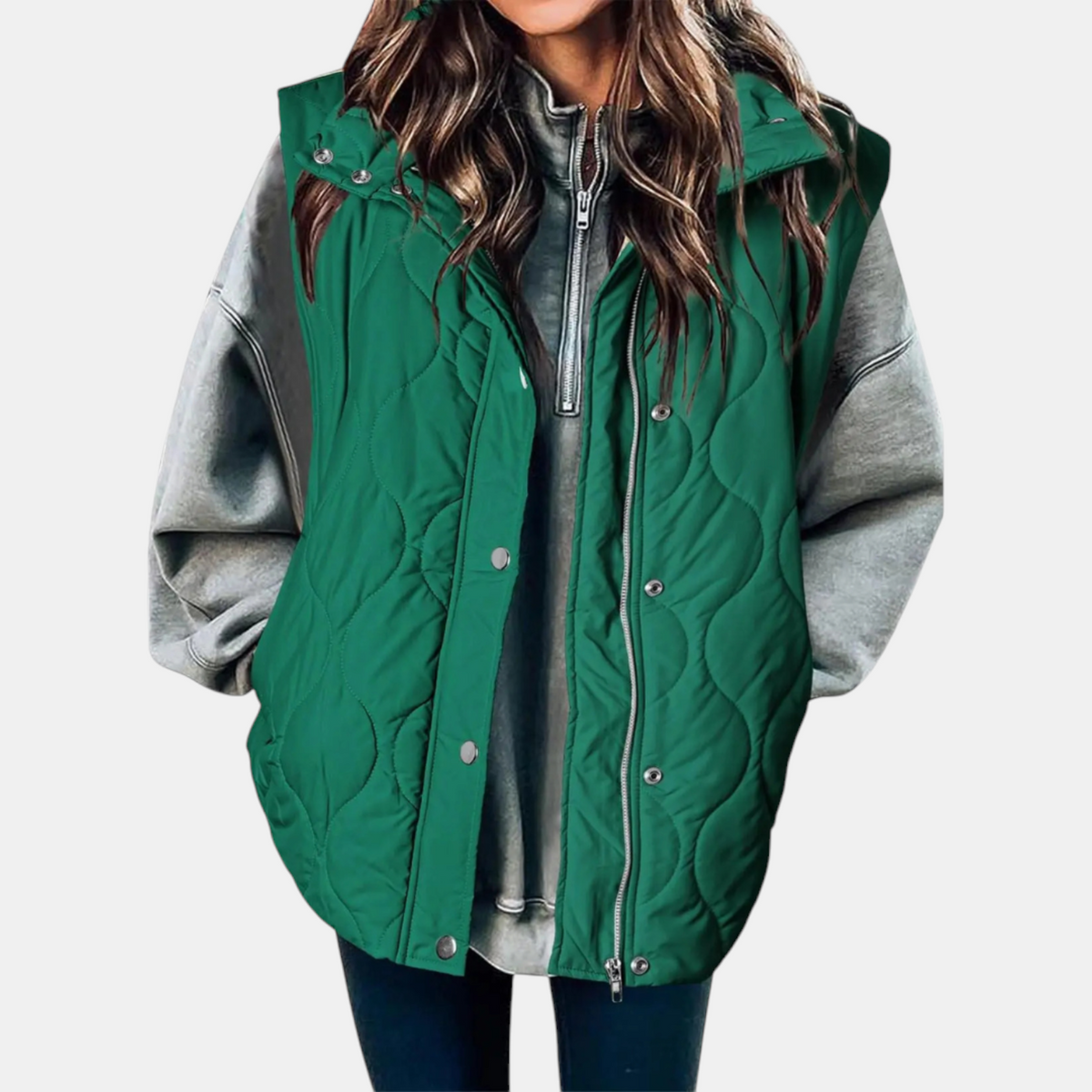 Women's Quilted Sleeveless Vest