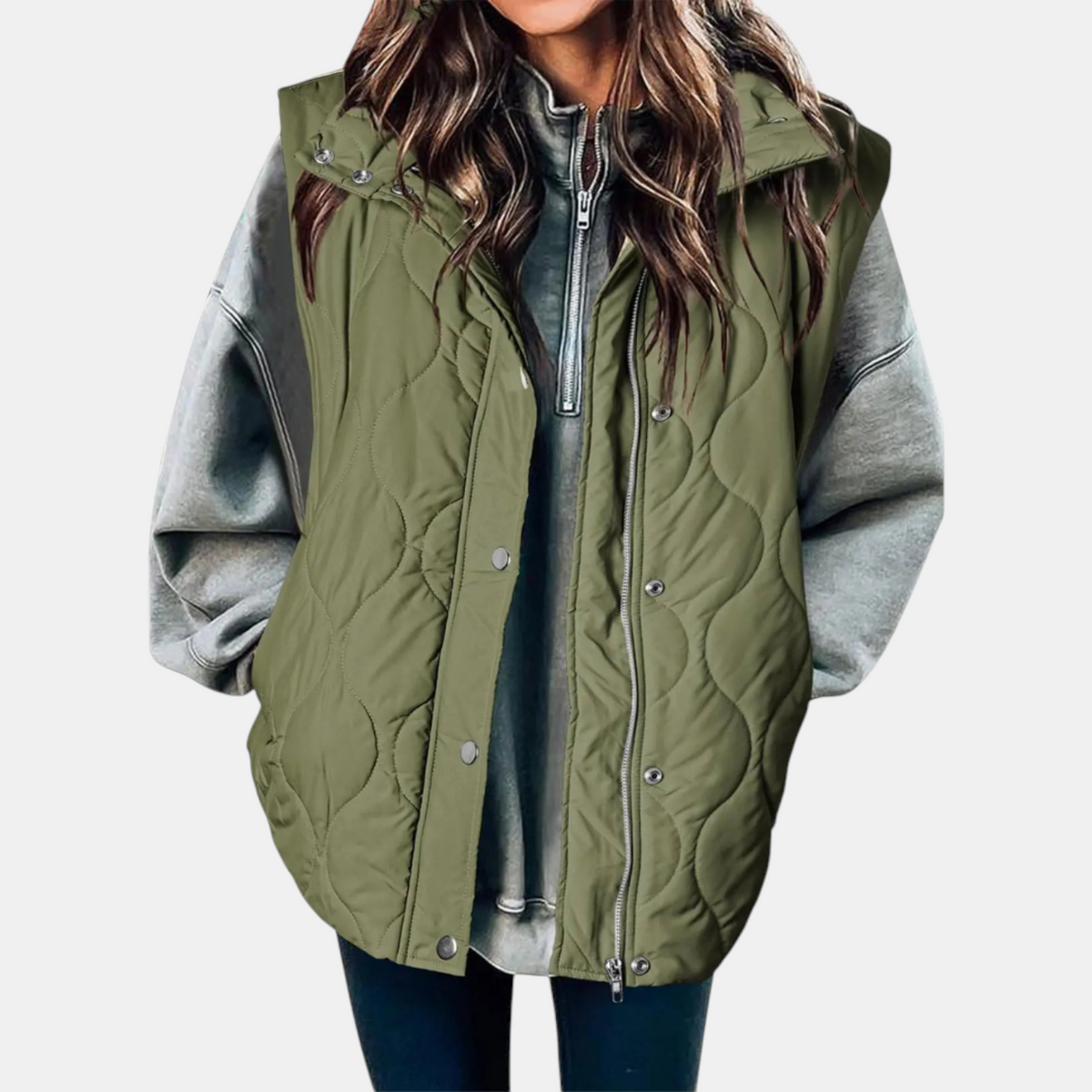 Women's Quilted Sleeveless Vest