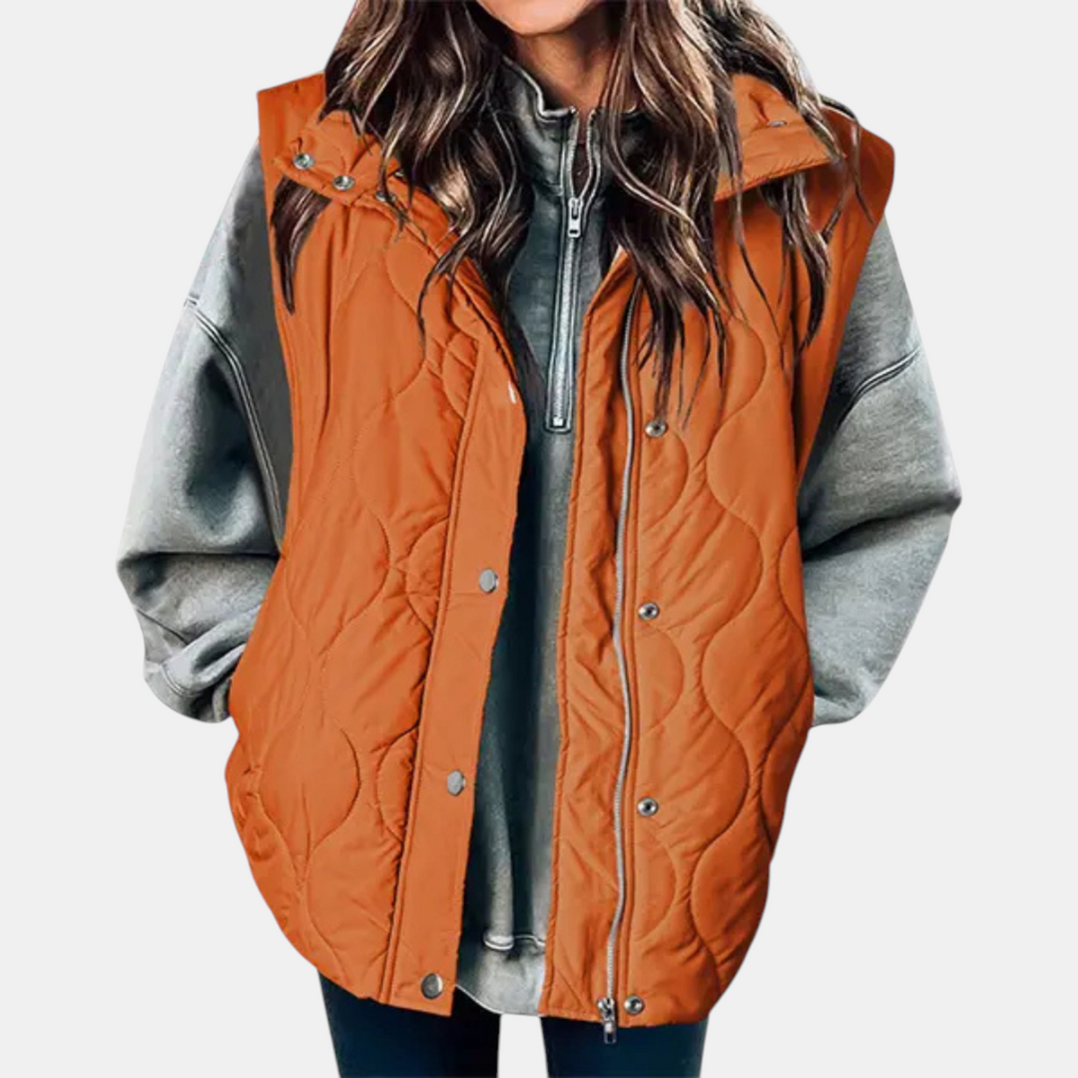 Women's Quilted Sleeveless Vest
