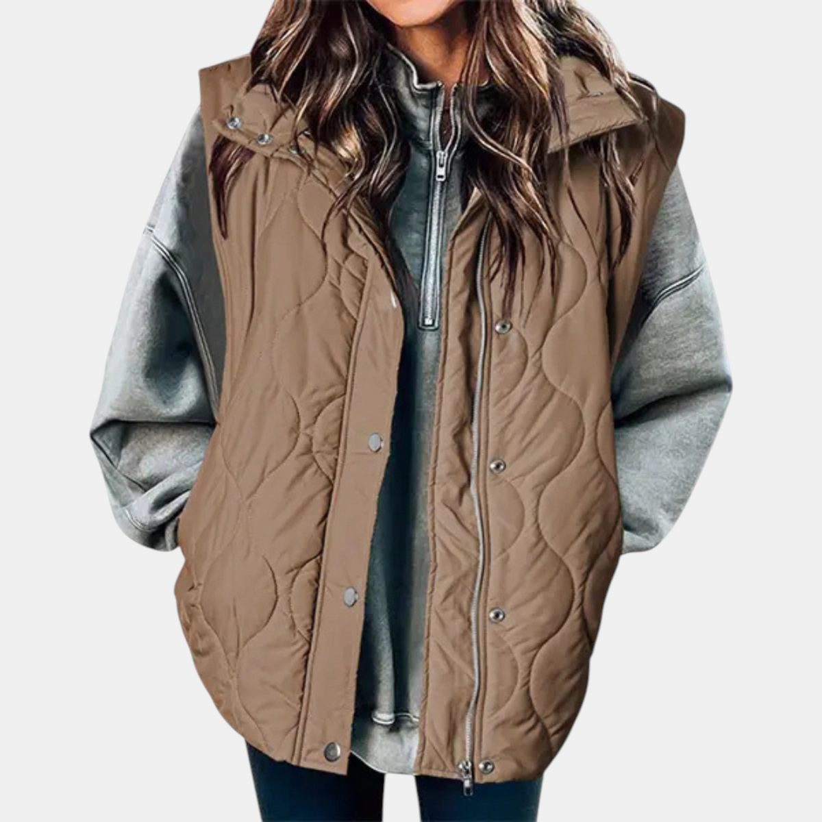 Women's Quilted Sleeveless Vest