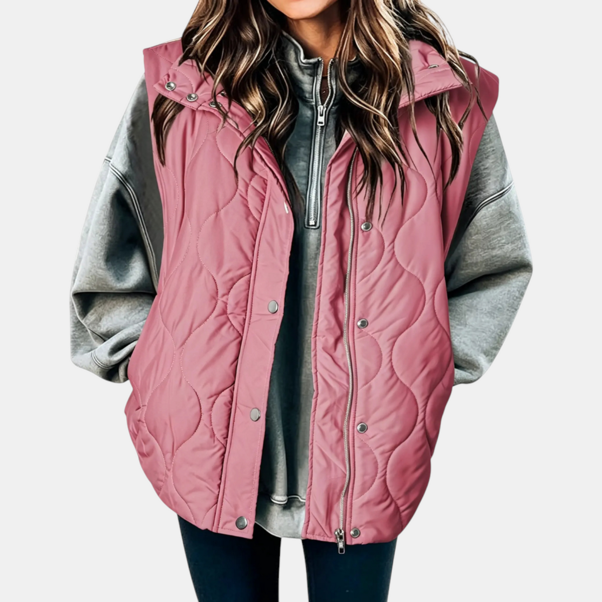Women's Quilted Sleeveless Vest