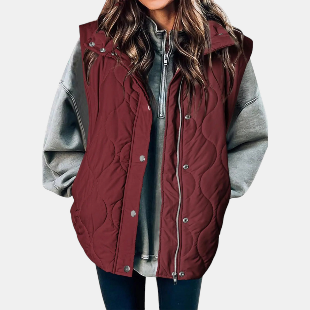 Women's Quilted Sleeveless Vest