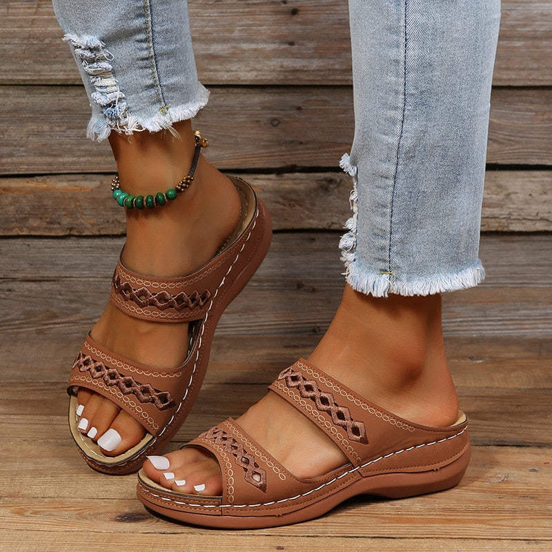 Womans Thick Orthopedic Sandals
