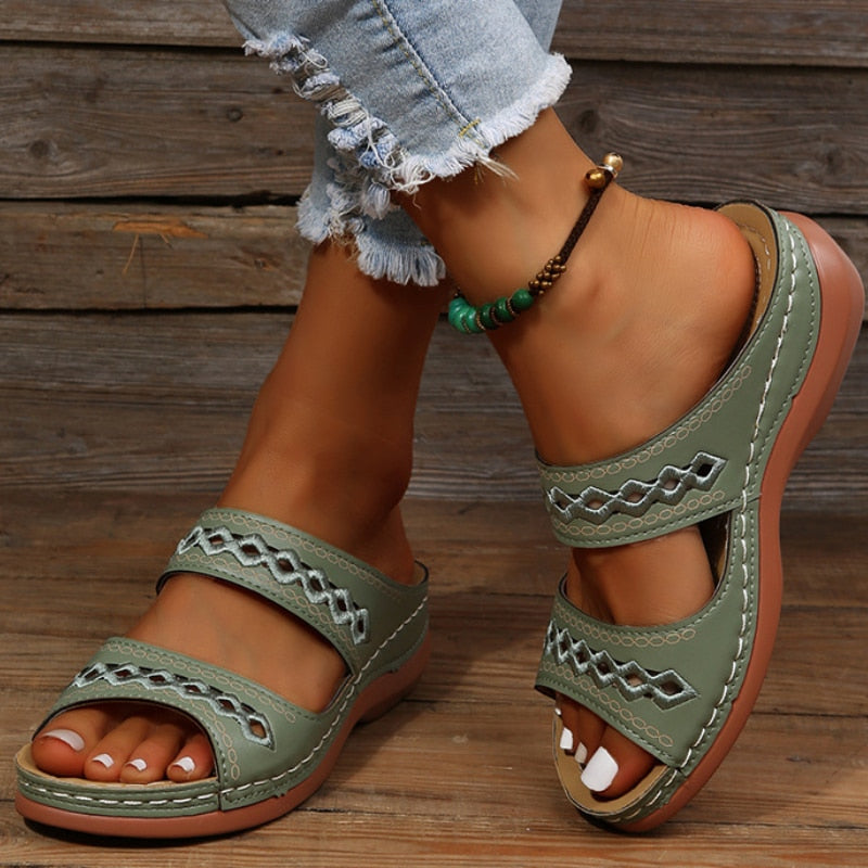 Womans Thick Orthopedic Sandals