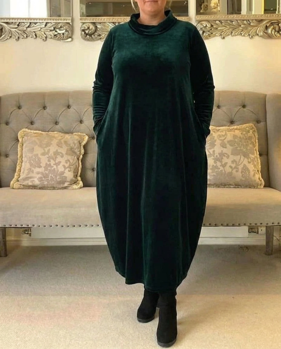 Eliza | Relaxed Velvet Dress
