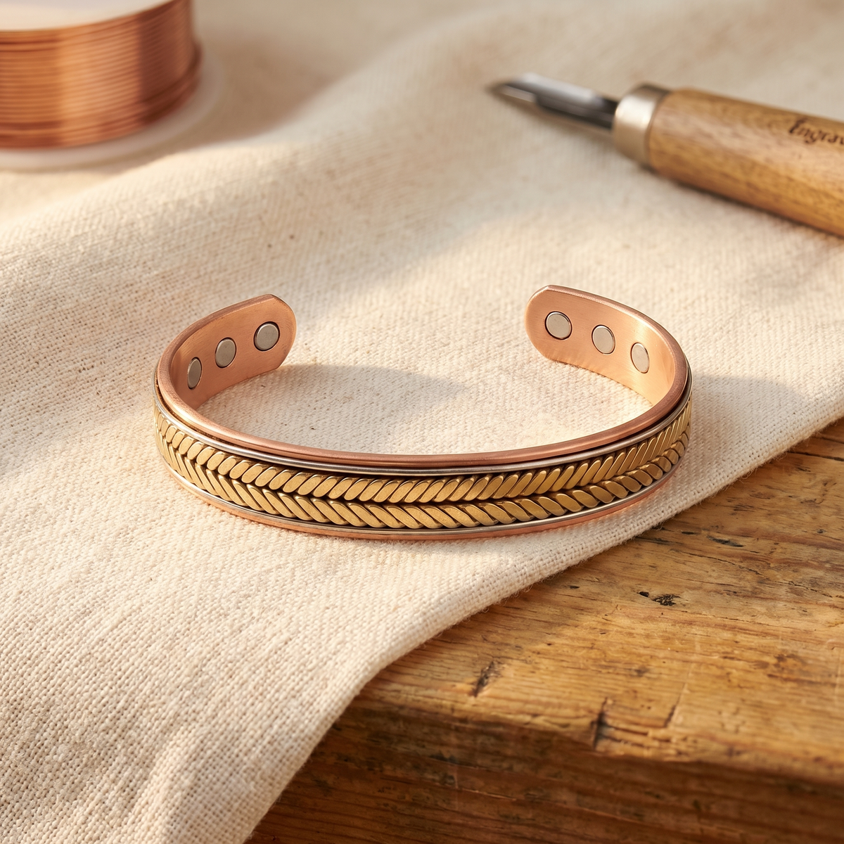 Amelia's Harvest Copper Bracelet