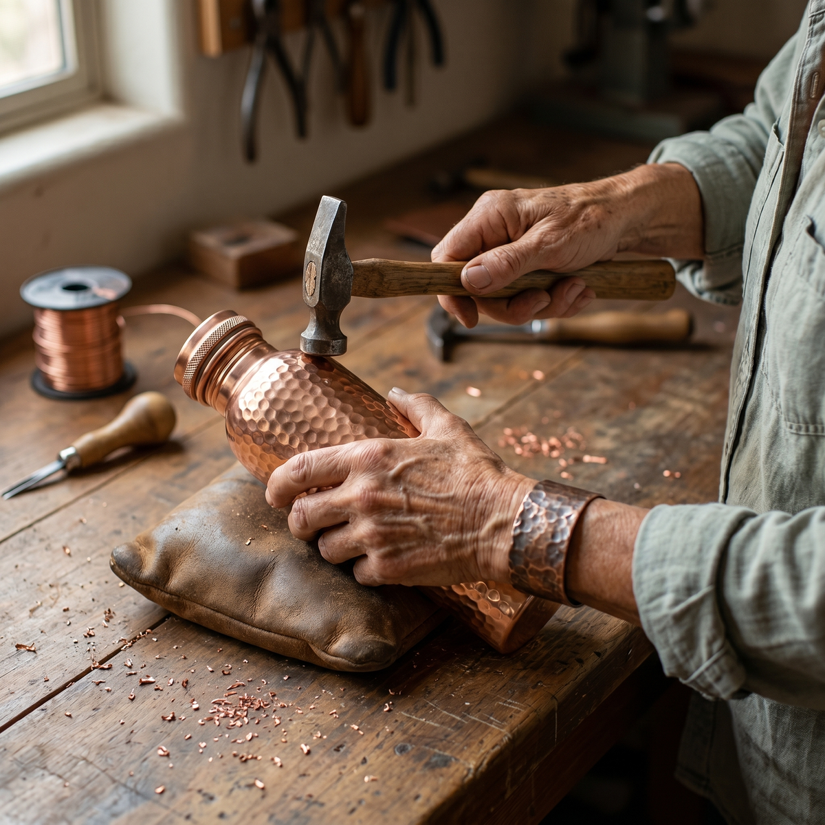 Amelia's Pure Copper Water Bottle