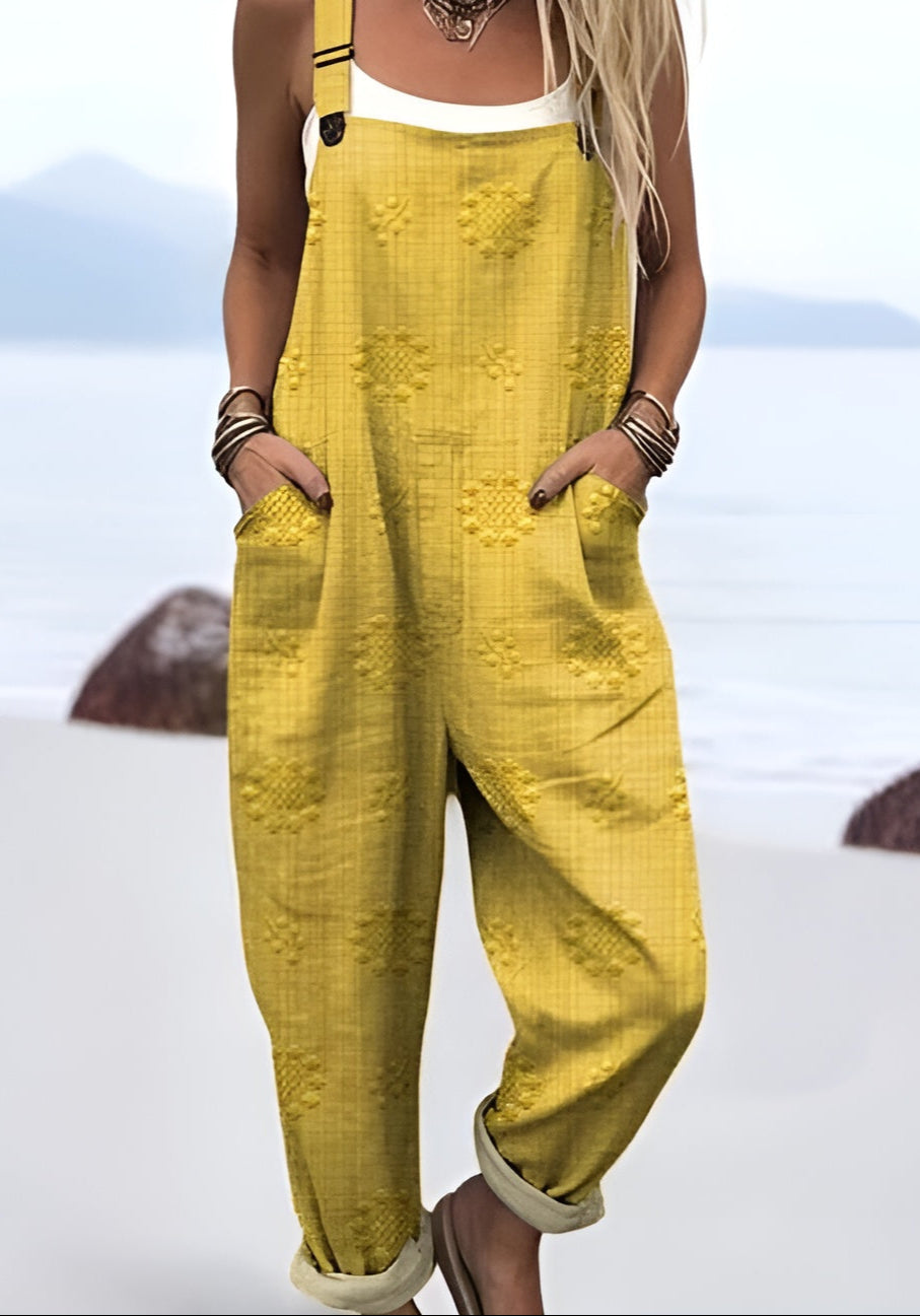Maj™ | Sunwoven Overalls with Pockets