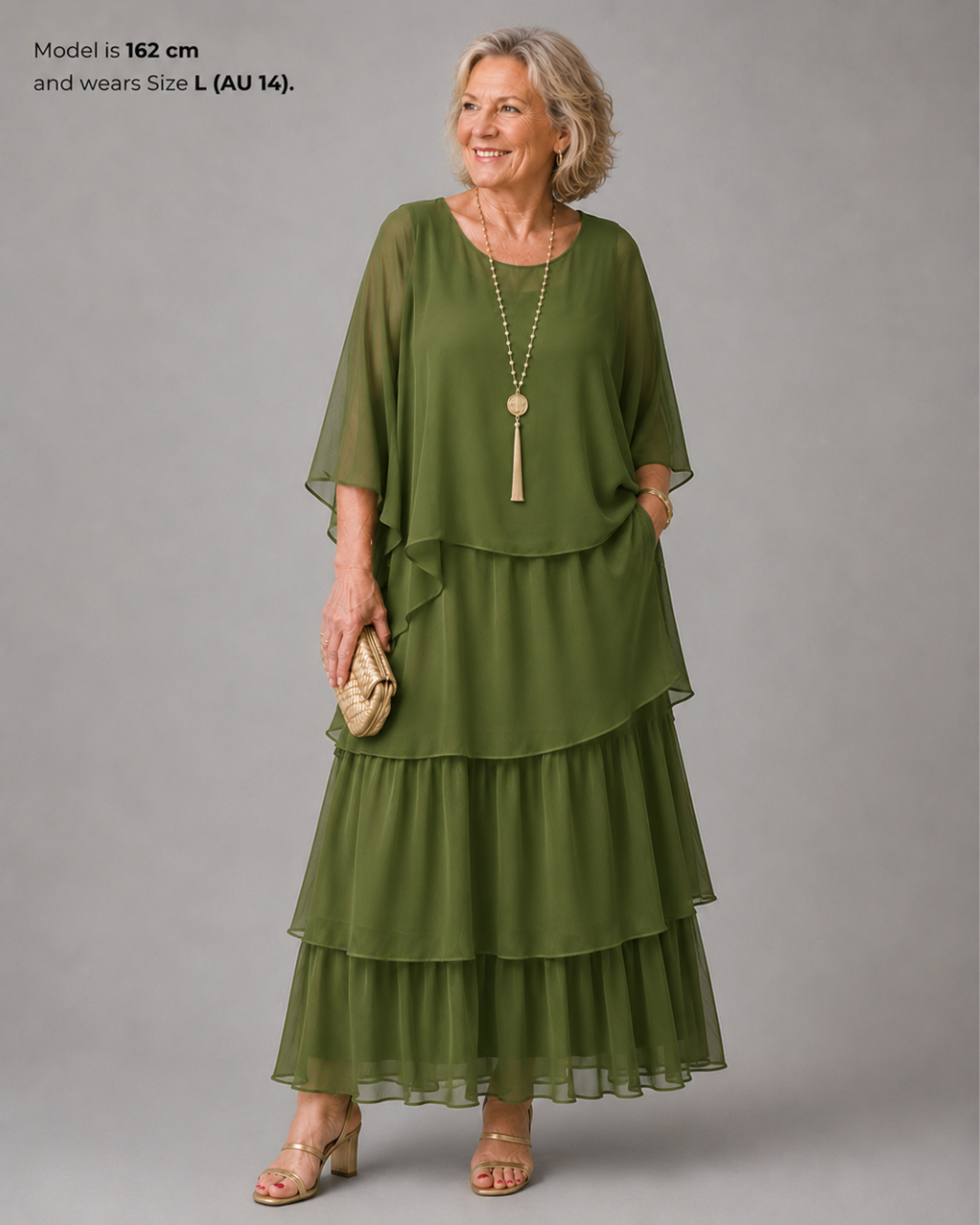 Lara™  | Elegant Flowing Maxi Dress