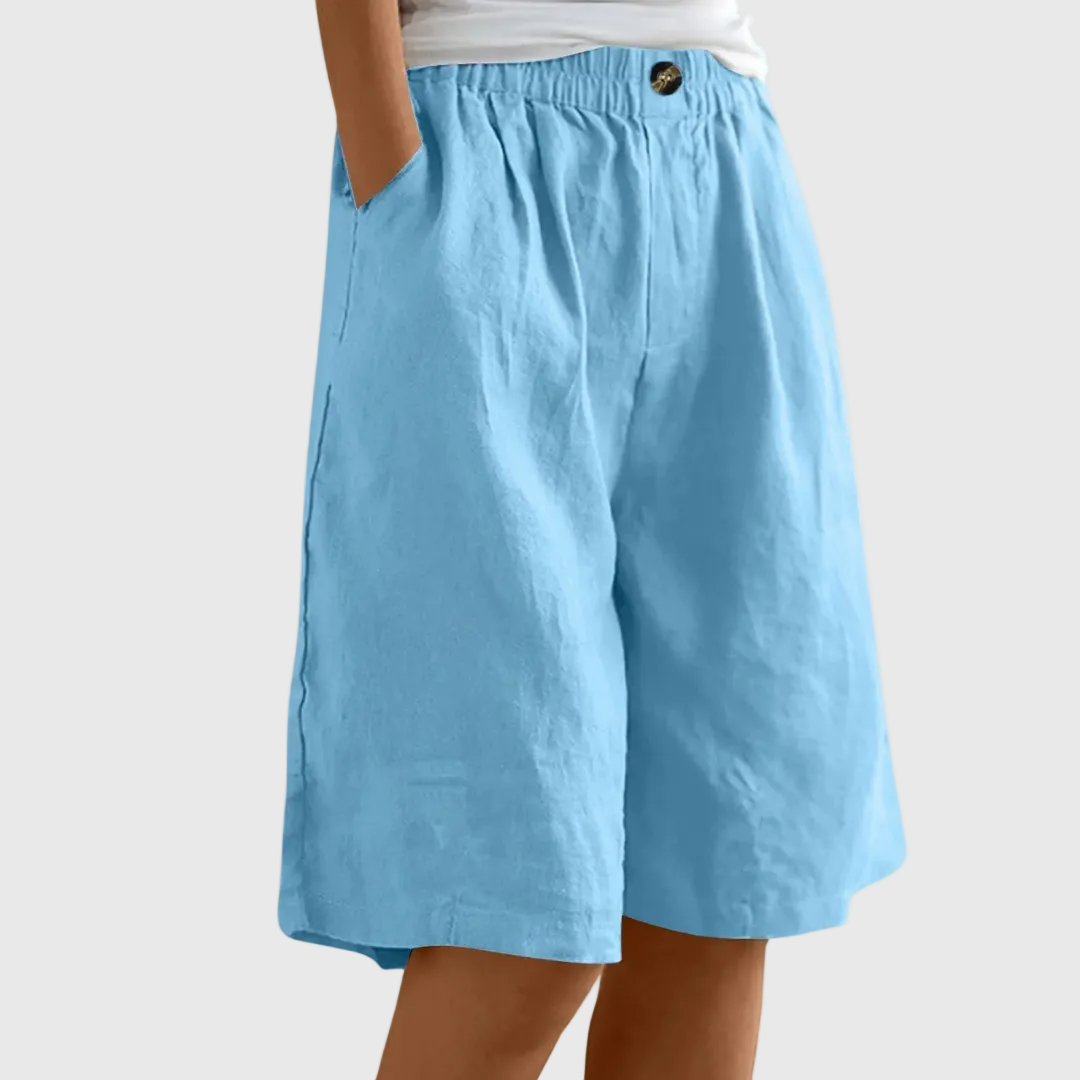 Maree™ | Wide-Leg Bermuda Shorts
