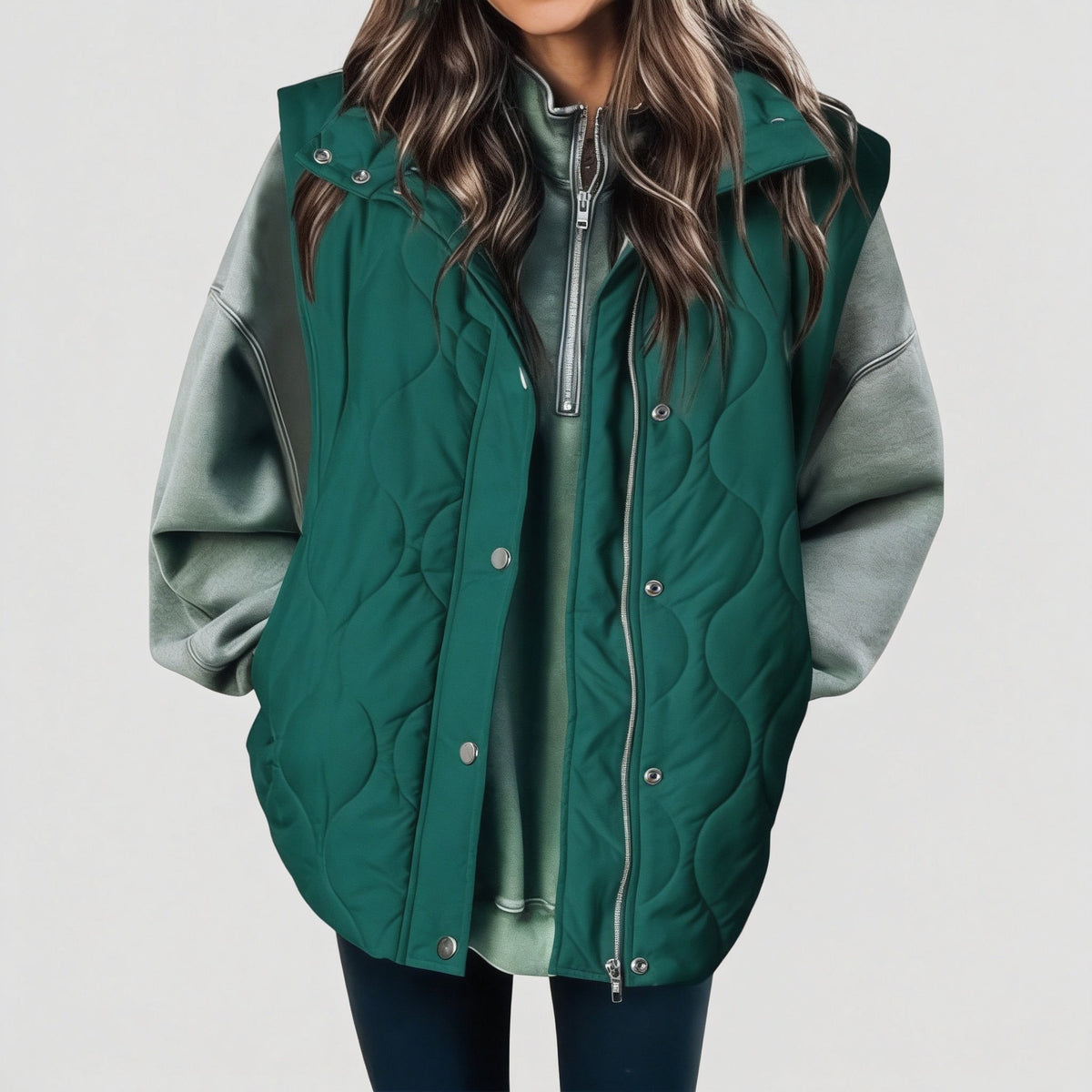Women's Quilted Sleeveless Vest