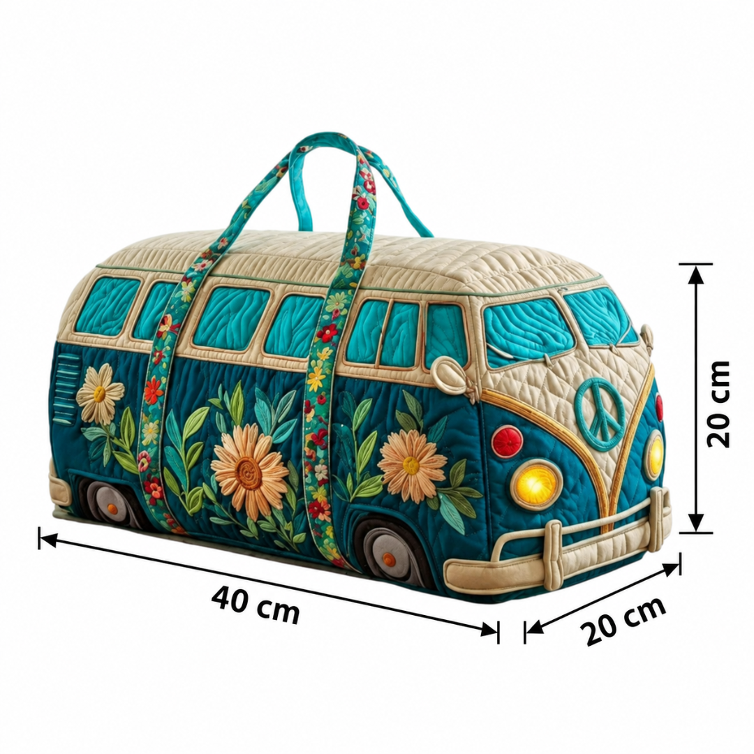 TEALVANA | QUILTED TRAVEL DUFFLE BAG