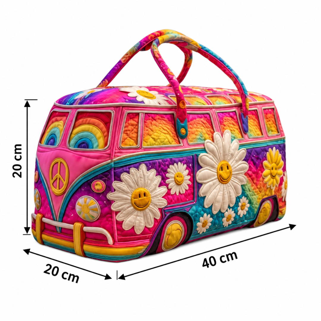 JOYVANA | QUILTED TRAVEL DUFFLE BAG