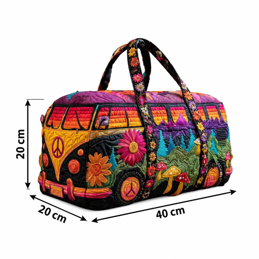 WILDVANA | QUILTED TRAVEL DUFFLE BAG