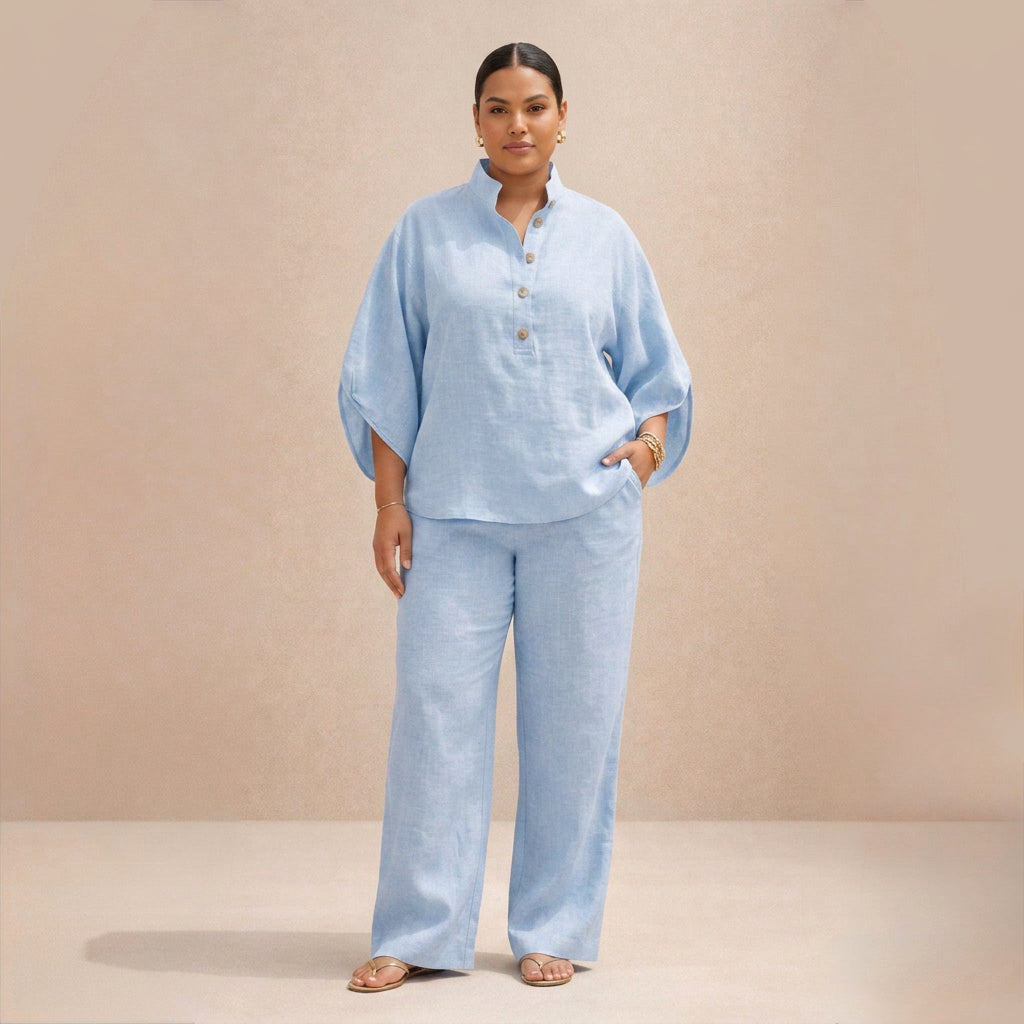 Maria | Loose Linen Set