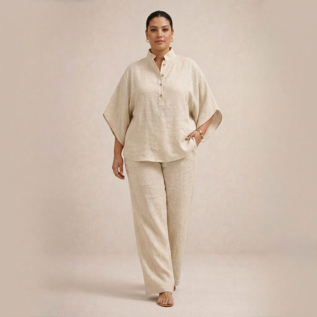 Maria | Loose Linen Set
