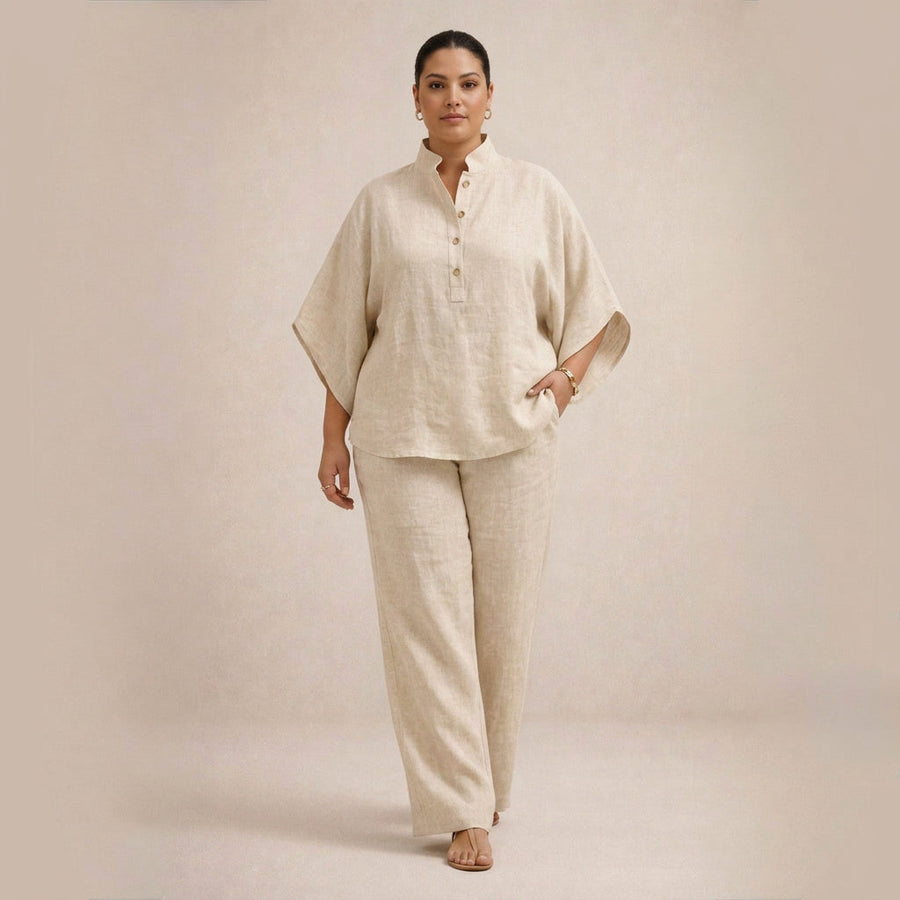 Maria | Loose Linen Set