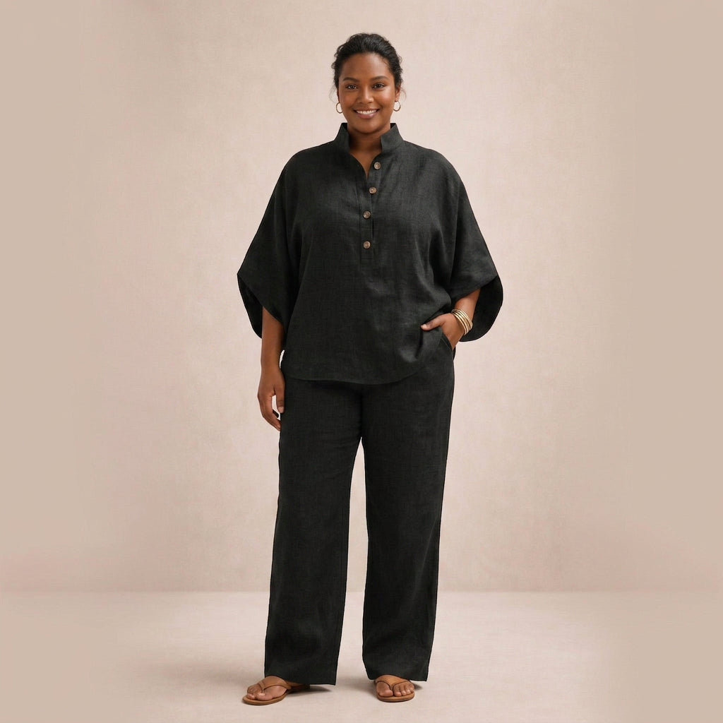 Maria | Loose Linen Set